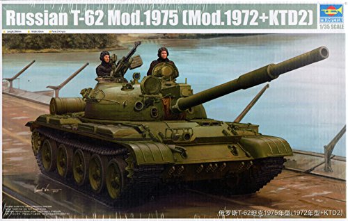 New Trumpeter 1/35 Russian T-62 Mod 1975 Tank.