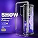 Galaxy S9 Plus Case,Crystal Clear Hard Thin Hybrid Cute Protective Armor Anti-Slip Shockproof Scratch Resistant Flexible Silicone Bumper Frame, Solid Back Cover for Samsung Galaxy S9 Plus, Transparent