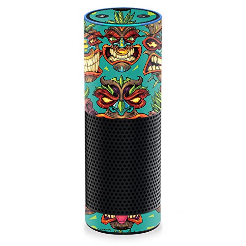 Skin-For-Amazon-Echo-Amazon-Echo-Plus--Crazy-Tikis-MightySkins-Protective-Durable-and-Unique-Vinyl-Decal-wrap-cover-Easy-To-Apply-Remove-and-Change-Styles-Made-in-the-USA