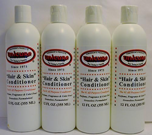 Unicure Hair And Skin Conditioner 12Oz (4 Pack)