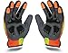 Ironclad mens Work Gloves EXO Hi Viz ImpactLarge, Hi-viz Yellow & Orange, Large Pack of 1 US