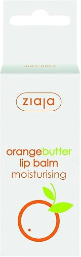 Ziaja Orange Butter Lip Balm 10ml Moisturises Dry Chapped Lips Vegan view 3