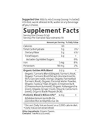 Garden Of Life Mykind Organics - Polvo de leche dorada, 0.12 oz