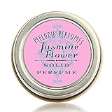 Melodie Perfumes Jasmine Flower essential oil solid perfume for women. Women's Natural fragrance, long lasting, romantic.50 tin