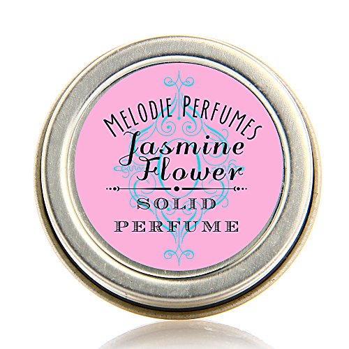 Jasmine Flower essential oil solid perfume. Natural fragrance, long lasting, romantic.