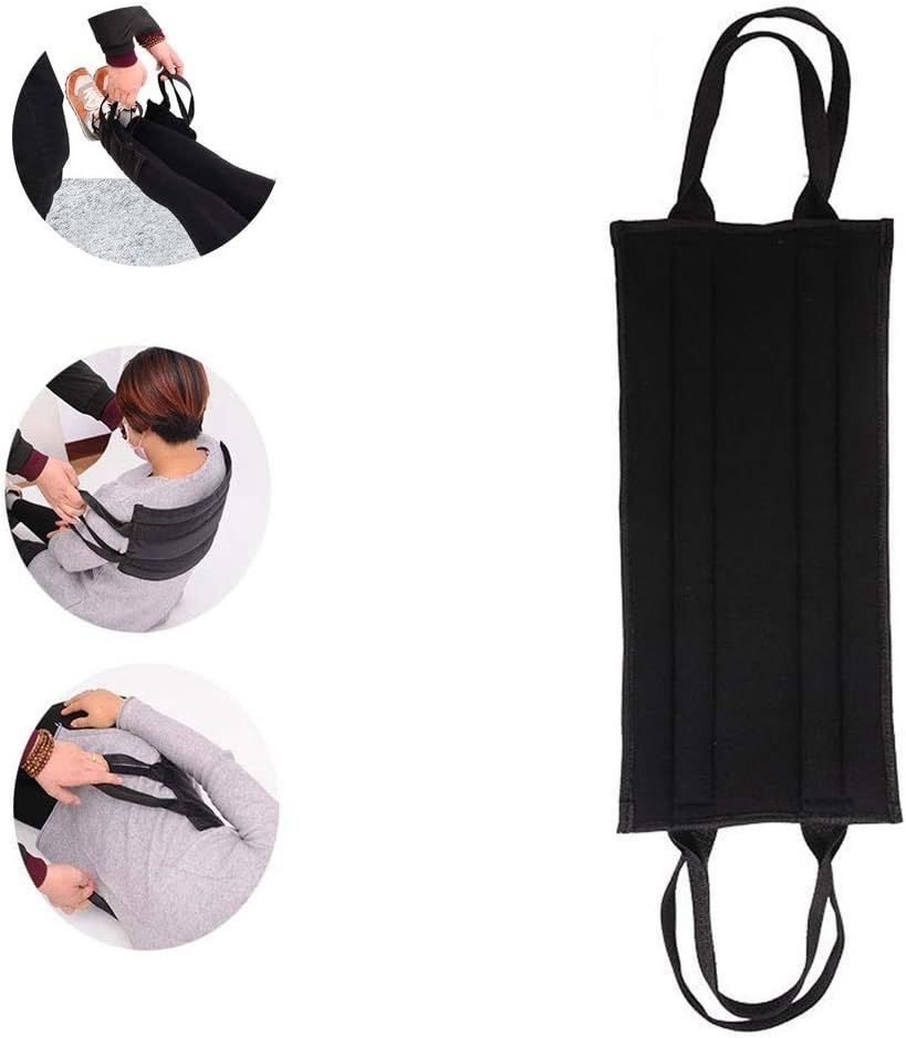 GxYue Walking Frames Transfer Sling - Moving Assist Hoist Gait Belt Harness Device for Transferring Patient from Wheelchair to Bed,Bathtub,Toilet,Car