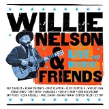 Disco de Willie Nelson: «Willie Nelson & Friends: Live & Kickin» (Anverso) Disco de Willie Nelson: «Willie Nelson & Friends: Live & Kickin» (Anverso)
