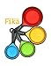 FIKA Collapsible Silicone Measuring Cups - 4 Piece Set Kitchen Utensil Dry or Liquid SALE PERFECT GIFTS