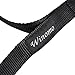 WINOMO Exercise Handles Pull Handles Resistance Bands Exercise Band Handles Tube Workout Gym Yoga Fitness Stretch 2pcs
