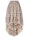 Multi Layered Ruffles Irregular Vintage Steampunk Long Skirts for Women L~XXXL , BP221-1
