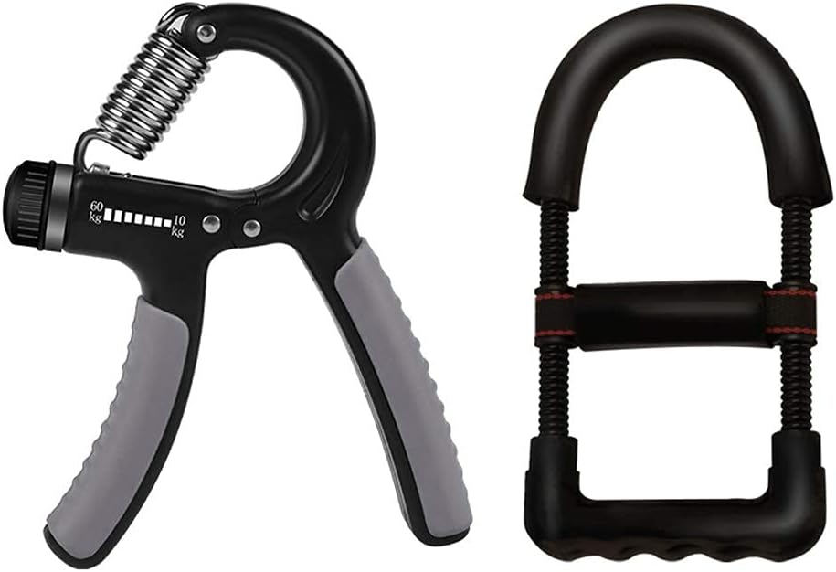 Hand Grip Strengthener Hand Grip Strengthener Forearm Grip Workout Kit, Adjustable Range 1060KG