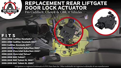 2 Rear+Liftgate+Door+Lock+Actuator