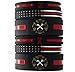 Inkstone 6-pack Firefighters' Thin Red Line Silicone Wristbands - Jewelry Gifts Accessories for Fire Fighters
