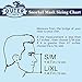 Outer Limits Full Face Snorkel Mask Adult - FullFace Snorkel Mask with Carrying Bag Included. Fog Free Panoramic Views with Easy Breathe Design and Longer Snorkel, GoPro Compatible Snorkel Gear
