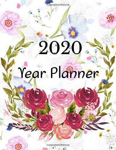 2020 Year Planner: A Christian Weekly Calendar & Planner Journal with Bible Verse - Organizer Budget Book. Tracking your Income & Expenses. A Financial Goals Planner (Magnet Planner 2020)