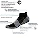 Well Knitting Men's Crew Quarter Ankle Sports Copper Socks