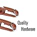 SWISSELITE 2 Pack Luggage Tag, Travel Bag Labels, PU Leather Luggage Tags Identifier for Suitcases
