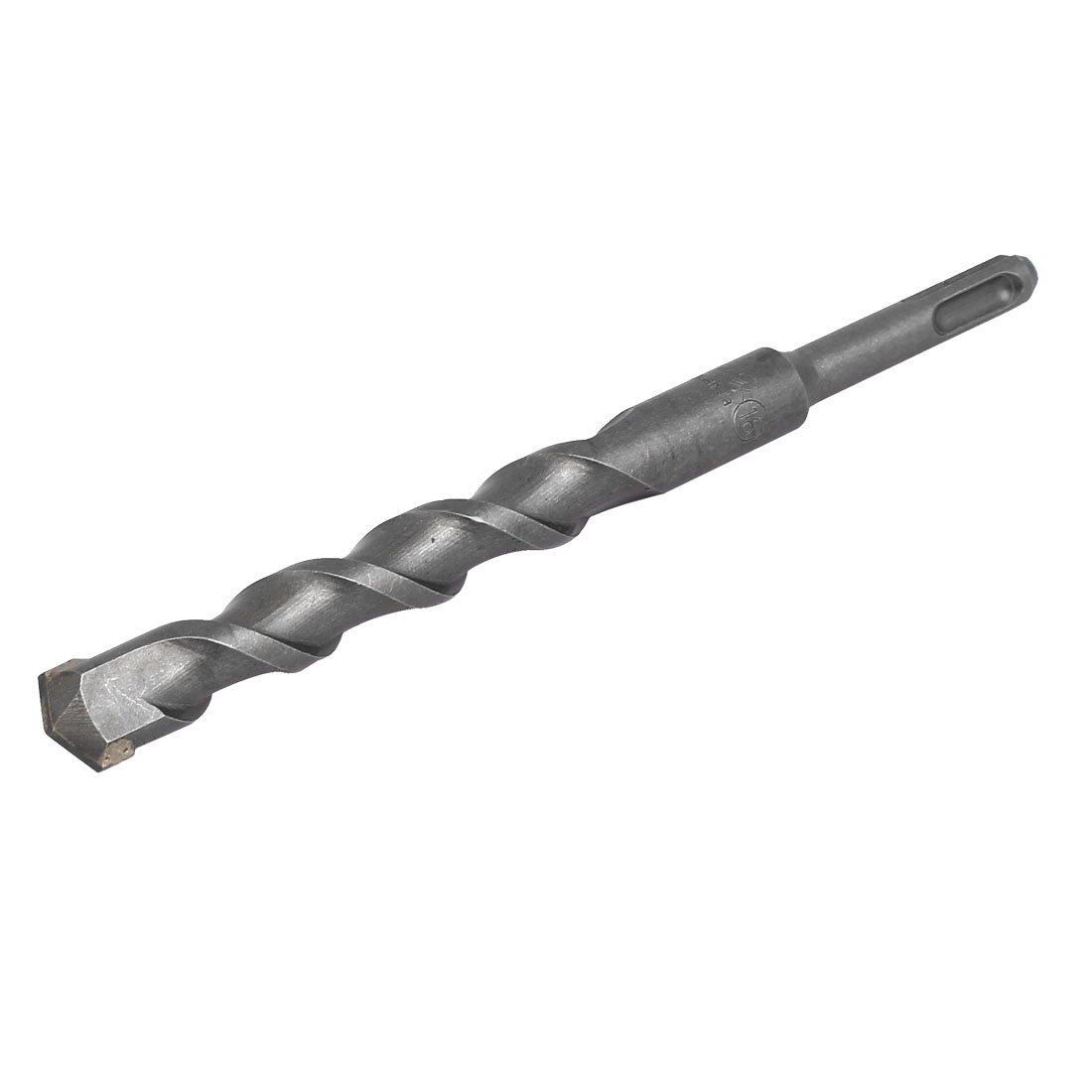 Sourcingmap 18mm Tip 200mm Length Chrome Steel Round Shank Masonry Hammer Drill Bit