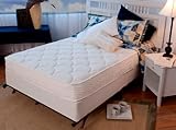 Night Therapy Spring 8 Inch Mattress and BiFold Box Spring Set, Twin XL