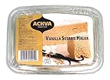 Achva Halva, Vanilla, 16-Ounce Trays (Pack of 12)