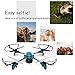 KAI DENG K80 Drone with Camera for Kids - 720P HD Camera Kids Drone for Beginner & RC Helicopter with Remote Control - Extra Battery