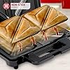 NETTA-Deep-Fill-Toastie-Maker-2-Slice-Sandwich-Toaster-Easy-to-Clean-Extra-Deep-Non-Stick-Plates-Non-Slip-Rubber-Feet-900W-Stainless-Steel-Black NETTA Deep Fill Toastie Maker - 2 Slice Sandwich Toaster - Easy to Clean - Extra Deep Non-Stick Plates - Non-Slip Rubber…