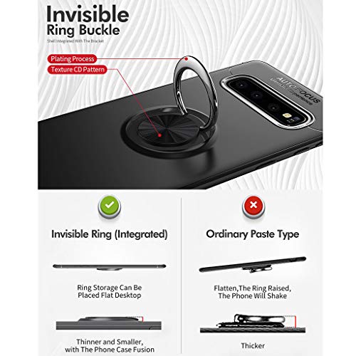 image for Huangou ❤ Phone Cover ❤ Finger Ring Holder Stand Case Cover Shock 