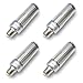 ELIVERN 25W Super Bright LED Corn Light Bulb, Better Than 200 Watt Incandescent Bulb, E26 E27 Base 2000lm 6500K Daylight Lamp for Home, Garage, Factory (4 Pack)