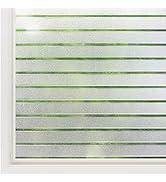 rabbitgoo Window Film Privacy, Frosted Window Film Static Cling 44.5 x 200 cm, Privacy Film for G...