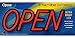 Optiva Ultra-Bright LED OPEN Sign, 19.5