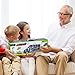 iBaseToy Toy Trucks Transport Car Carrier - Toy Cars Truck Educational Vehicles Toy Car Set Includes 12 Cars, 2 Helicopters, 28 Toy Car Slots，Great Gift for Kids, Toddlers, Children - Boys and Girls