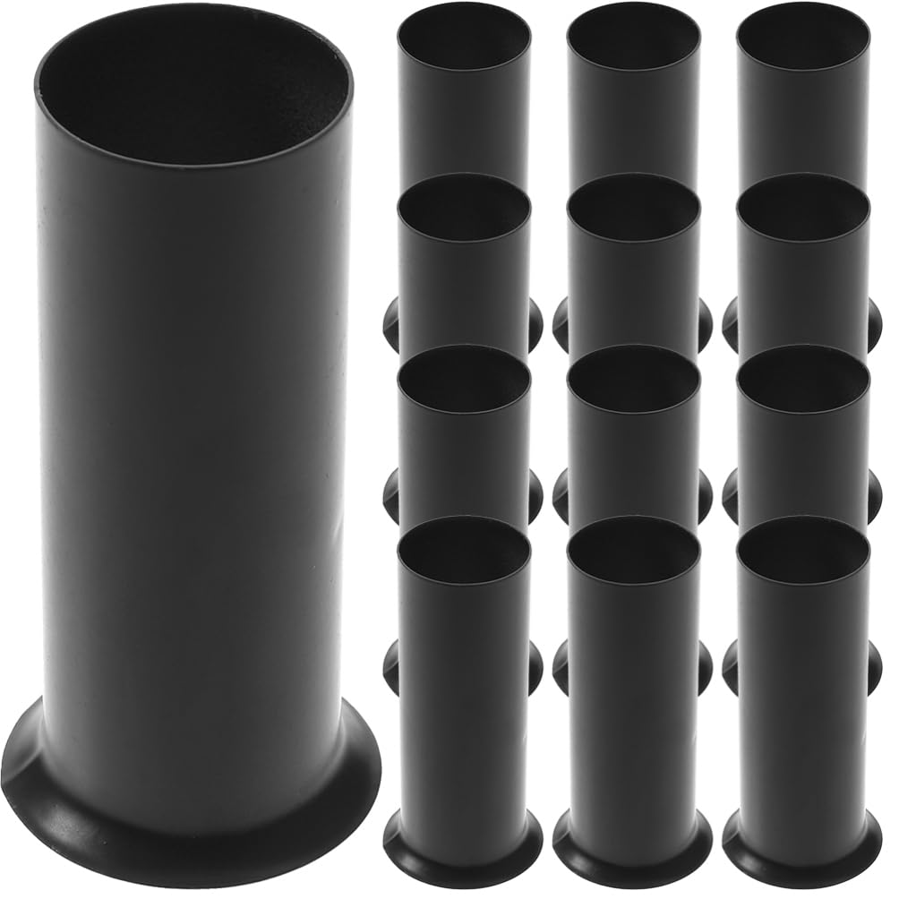 Artibetter 15Pcs Crystal Chandelier Cable Sleeves 1.3 Inch Candelabra Base Covers for Indoor Ceiling Lights and Bedroom Chandelier Decoration