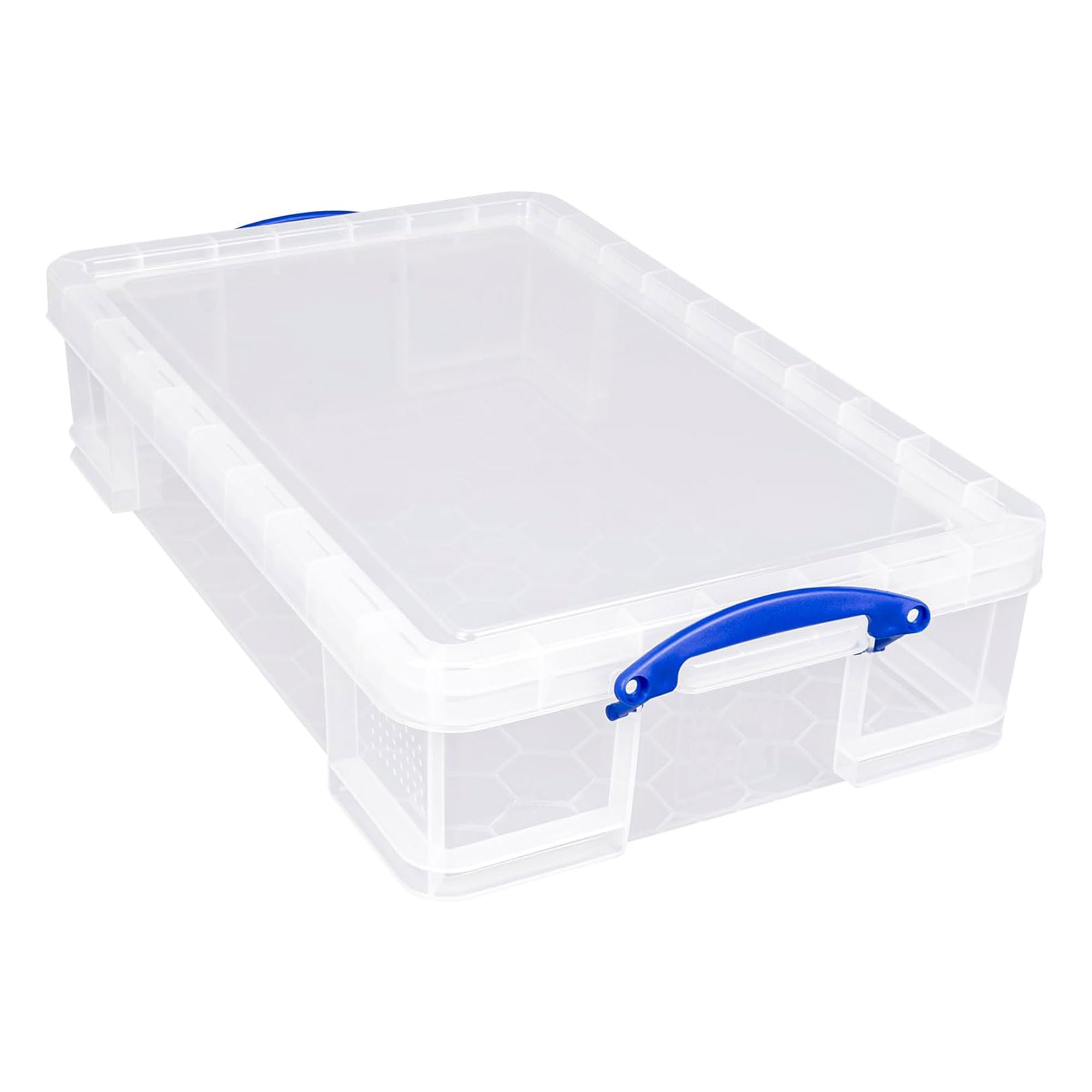 Really Useful Box Plastic Storage 33 Litre Clear