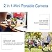 Bluetooth Wifi Mini Spy Hidden Camera, ZZCP Wireless HD 1080P Portable Covert Home Nanny Cam with Motion Detection, Night Vision and Bluetooth Speaker， Indoor Outdoor Small Live Stream Security Camera