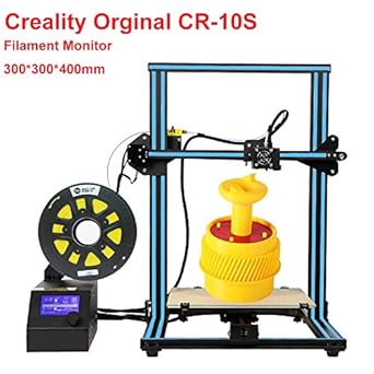 Creality Cr 10s 3d Printer Large Printing Size 300x300x400mm 1 75mm 0 4mm Nozzle Diy Self Assembly Desktop 3d Printer Kits Filament Monitor And Dual Z Axis Amazon Com Industrial Scientific