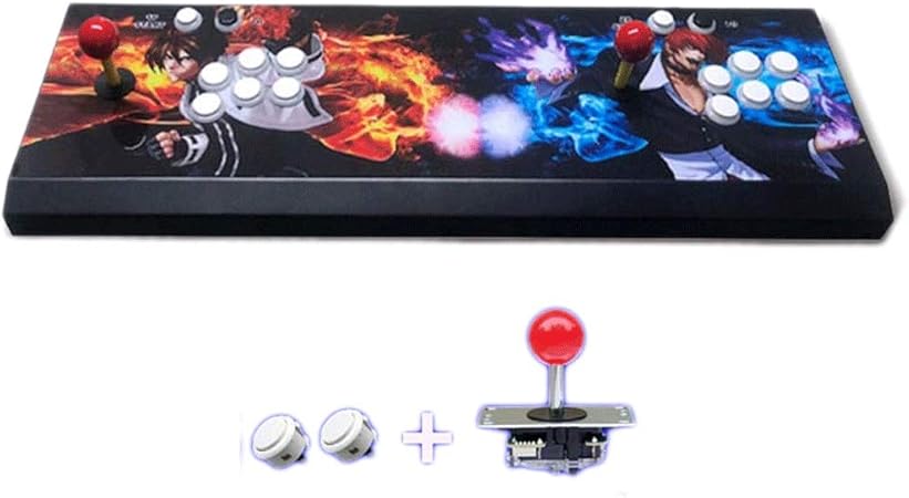 Diversa 3D Moonlight 11 Top configuración de la versión [4 núcleos All-hierro Modelo] Moonlight caja del tesoro consola de juegos Inicio Arcade doble Fighting Machine estilo nostálgico Rocker Estable: Amazon.es: Hogar