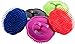 OceanPure Scalp Massage Shampoo Brushes (5 Pack Assorted Colors)