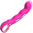 Thrusting Dildo Vibrator Adult Sex Toys, Finger Shaped G Spot Vibrator Clitoral Stimulator with 7 Thrusting & 7 Vibrating Modes, Sexual Pleasure Tools for Women Couples, Adult Sex Toys & Games (Rose)