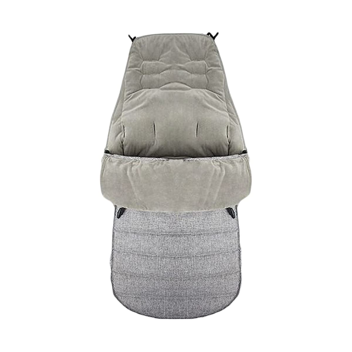 Cosytoes Footmuff, Universal Baby Sleeping Bag, Newborn Blanket, Thick Velvet Pram Liner, Waterproof Warm, Winter Outdoor Tour Essential, Infant Growth Type 0-6 Age, Grey, 42 * 90 cm
