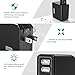 RAVPower 24W 4.8A (2.4 A x 2) Dual USB Wall Charger with iSmart Technology, Foldable Plug and LED indicator