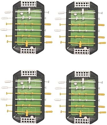 Mini Finger Soccer Foosball Desktop Table Game (Pack of 4)