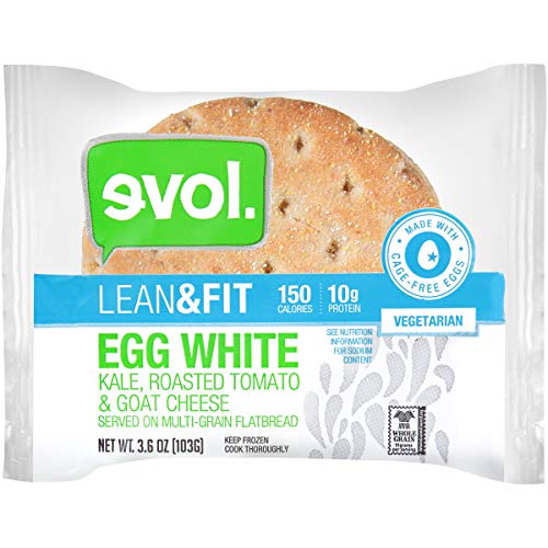 EVOL Egg White Breakfast Sandwich, 10 Grams of Protein Per Serving, 3.6 Ounce (Frozen) - Thumbnail 5