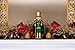 Clever Creations Irish 14 Inch Traditional Wooden Nutcracker, Festive Christmas Décor for Shelves and Tables