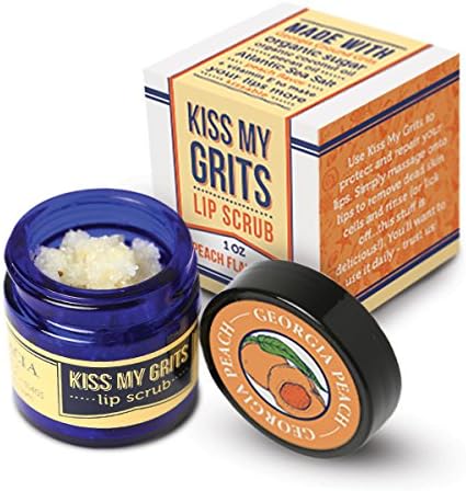Salacia Salts Kiss My Grits Peach Lip Scrub