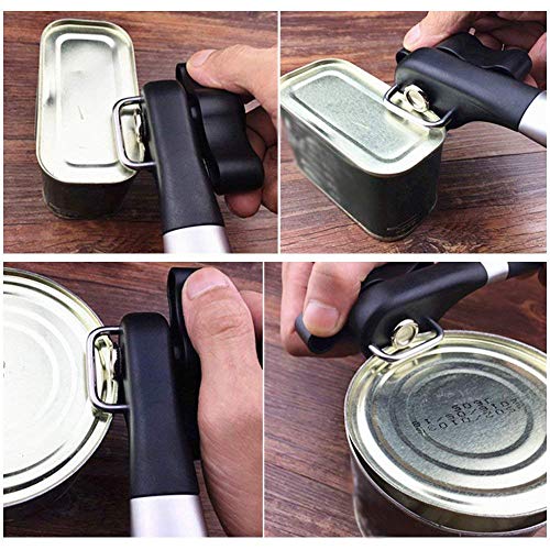 image for DenSan 279 Stainless Steel Can Opener Safe Cut, s Manual Ergonomically