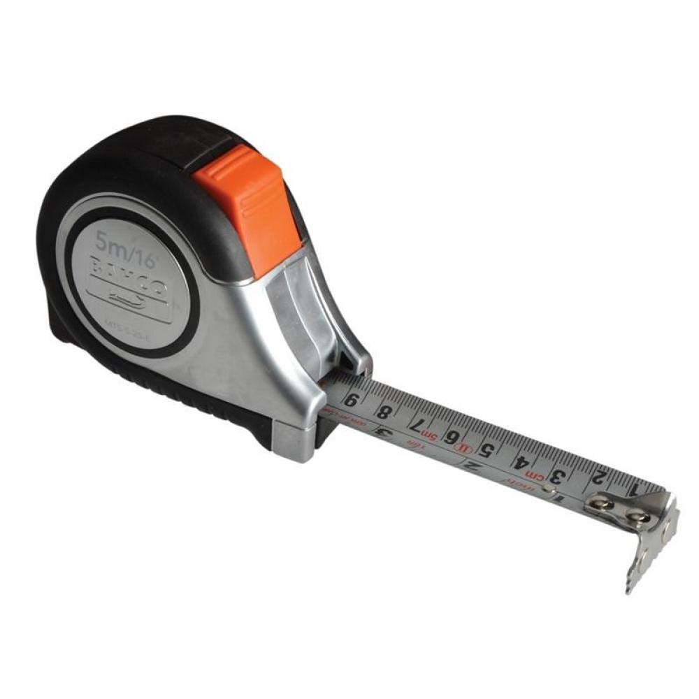 Bahco MTS525E Auto Tape 5m/16ft Reversible Magnetic Tip