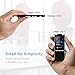 Etekcity 8GB 560Hours Digital Voice Recorder & MP3 Music Player, Built-in Loudspeaker (Renewed)