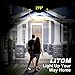 LITOM Solar Lights Outdoor, Wireless LED Solar Motion Sensor Lights with Wide Angle, IP65 Waterproof Security Lights for Front Door Yard Garage Deck Porch Shed Walkway Fence (4 Pack)