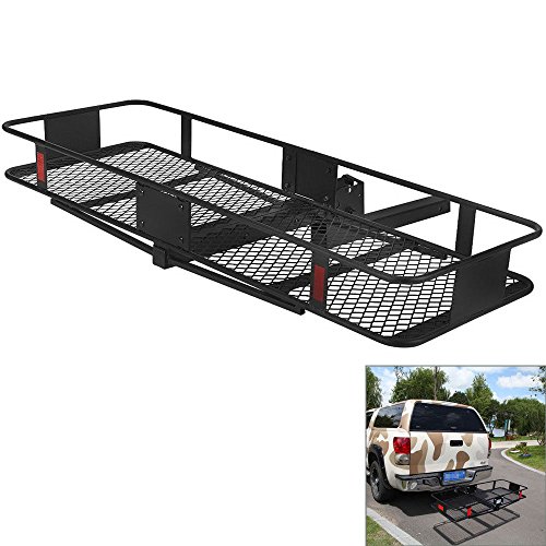 Buy 60" Folding Cargo Carrier Luggage Rack (Hauler Truck or Car Hitch 2
