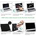LENTION Clear Screen Protector for MacBook Air (13-inch, 2009 to 2017), HD Protective Film with Hydrophobic Oleophobic Coating